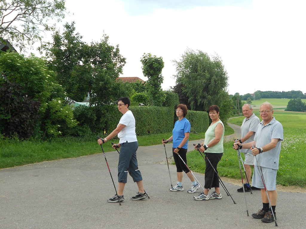 Nordic Walking Gruppe TSV Dewangen